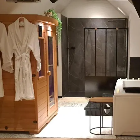 Guest house O13 Loft Privatif Sauna Balneotherapie A 30min De Pairi Daiza Quievrechain